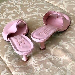 Donald J. Pliner Shoes - Donald J Pliner Sexy Pink Nappa leather heels sz 8 Donald J. Pliner Shoes - Donald J Pliner Sexy Pink Nappa leather heels sz 8